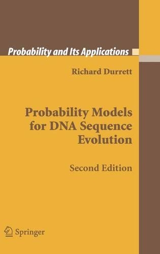 [object Object] «Probability Models for DNA Sequence Evolution», автор Річард Дарретт - фото №1
