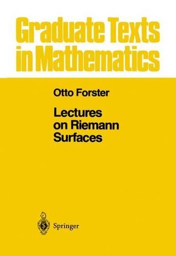 [object Object] «Lectures on Riemann Surfaces», автор Отто Форстер - фото №1