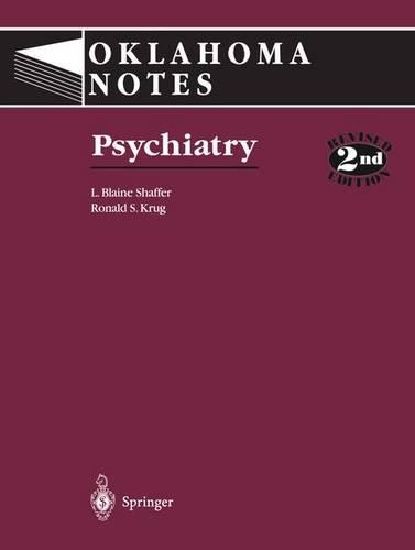 Паперова книга «Psychiatry», авторів Лоуренс Б. Шаффер, Рональд С. Круг - фото №1