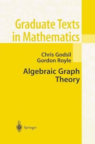 Паперова книга «Algebraic Graph Theory», авторів Кріс Годсіл, Гордон Ф. Ройл - фото №1