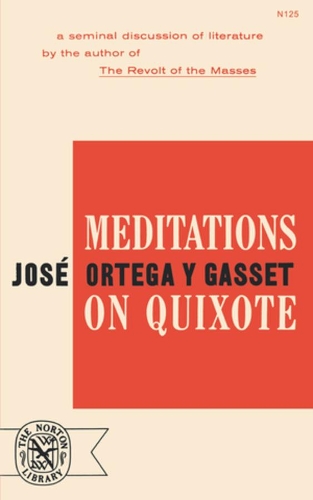 Паперова книга «Meditations on Quixote», автор Хосе Ортега-і-Гассет - фото №1