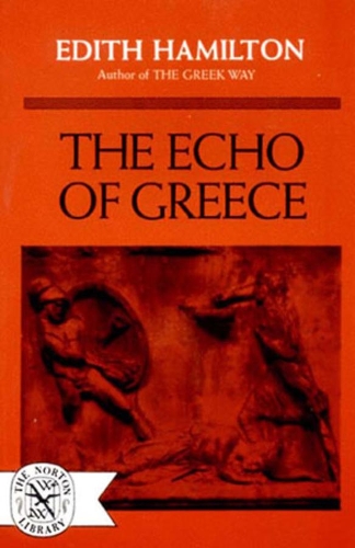 Паперова книга «The Echo of Greece», автор Едіт Гамільтон - фото №1