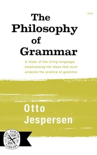 Бумажная книга «The Philosophy of Grammar», автор Отто Джесперсон - фото №1