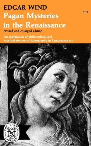 Паперова книга «Pagan Mysteries in the Renaissance», автор Едгар Вінд - фото №1