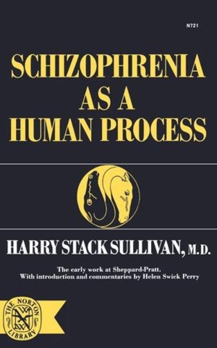 Паперова книга «Schizophrenia As a Human Process», автор Гаррі Стек Салліван - фото №1