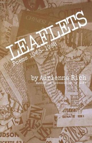Бумажная книга «Leaflets: Poems 1965-1968», автор Адриенна Рич - фото №1