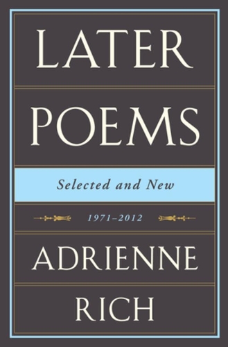 Бумажная книга «Later Poems Selected and New: 1971-2012», автор Адриенна Рич - фото №1