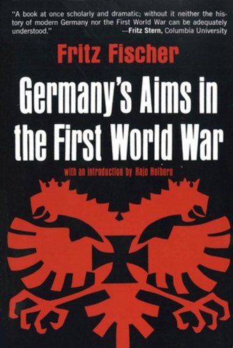 Бумажная книга «Germany's Aims in the First World War», автор Фриц Фишер - фото №1