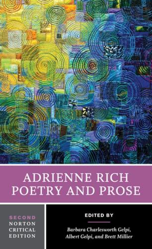 Бумажная книга «Adrienne Rich: Poetry and Prose: A Norton Critical Edition», автор Адриенна Рич - фото №1