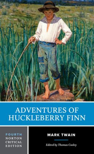 Бумажная книга «Adventures of Huckleberry Finn: A Norton Critical Edition», автор Марк Твен - фото №1