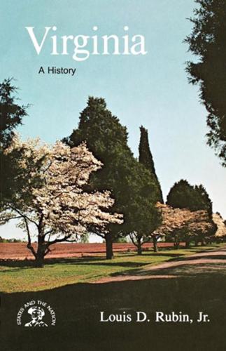 Паперова книга «Virginia: A History», автор Луї Рубін - фото №1