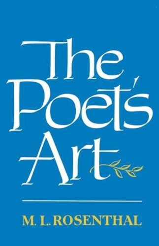 Паперова книга «The Poet's Art», автор М. Л. Розенталь - фото №1