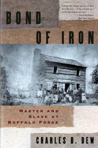 Паперова книга «Bond of Iron: Master and Slave at Buffalo Forge», автор Чарльз Б. Дью - фото №1