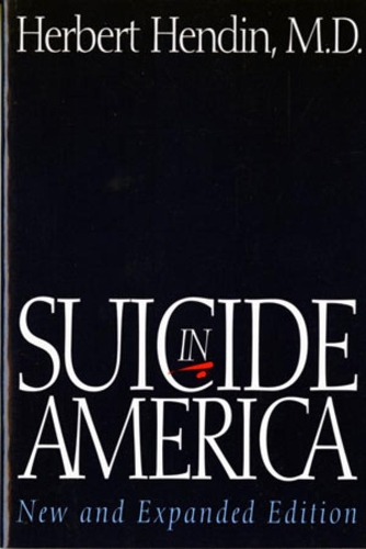 Паперова книга «Suicide in America», автор Герберт Хендін - фото №1