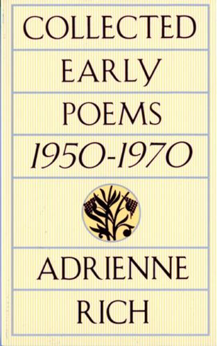Бумажная книга «Collected Early Poems: 1950-1970», автор Адриенна Рич - фото №1
