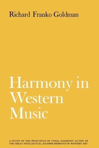 Бумажная книга «Harmony in Western Music», автор Ричард Франко Голдман - фото №1