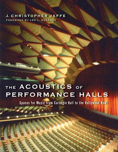 Бумажная книга «The Acoustics of Performance Halls: Spaces for Music from Carnegie Hall to the Hollywood Bowl», автор Дж. Кристофер Джаффе - фото №1