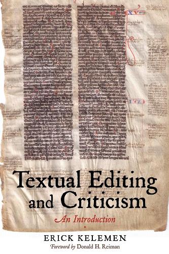 Паперова книга «Textual Editing and Criticism: An Introduction», автор Ерік Келемен - фото №1