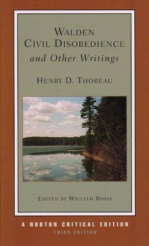 Бумажная книга «Walden / Civil Disobedience / and Other Writings: A Norton Critical Edition», автор Генри Дэвид Торо - фото №1