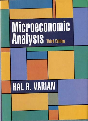 Бумажная книга «Microeconomic Analysis», автор Хэл Р. Вэриан - фото №1