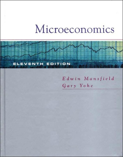 Паперова книга «Microeconomics: Theory and Applications», авторів Едвін Менсфілд, Гарі В. Йохе - фото №1
