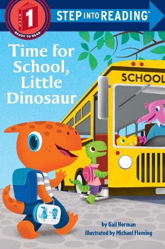 Бумажная книга «Time for School, Little Dinosaur», автор Гейл Герман - фото №1