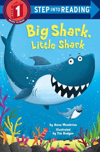 Бумажная книга «Big Shark, Little Shark», автор Анна Мембрино - фото №1