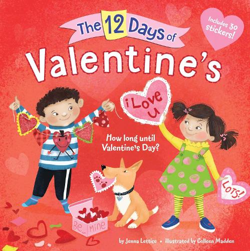 Паперова книга «The 12 Days of Valentine's», автор Дженна Леттіс - фото №1