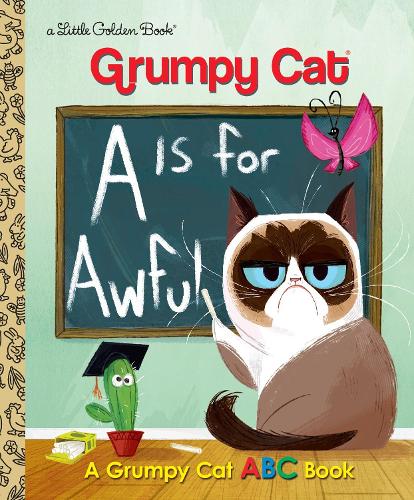 Паперова книга «A Is for Awful: A Grumpy Cat ABC Book (Grumpy Cat)», автор Крісті Вебстер - фото №1