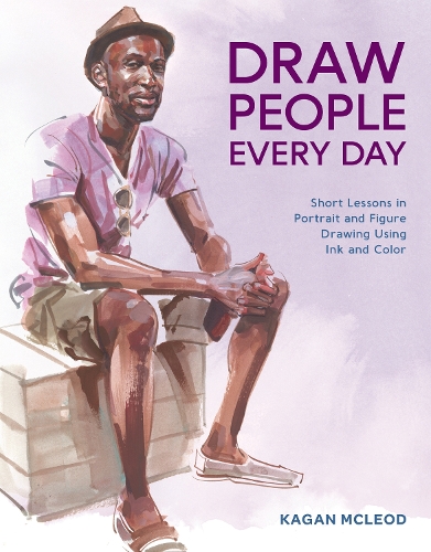 Бумажная книга «Draw People Every Day», автор К. Маклеод - фото №1