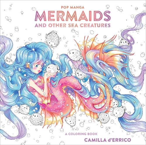 Паперова книга «Pop Manga Mermaids and Other Sea Creatures», автор К. Дерріко - фото №1
