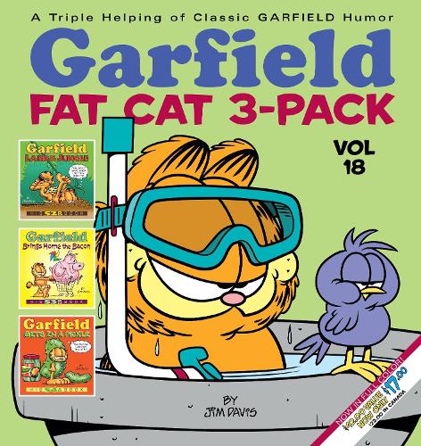 Бумажная книга «Garfield Fat Cat 3-Pack #18», автор Джим Дэвис - фото №1