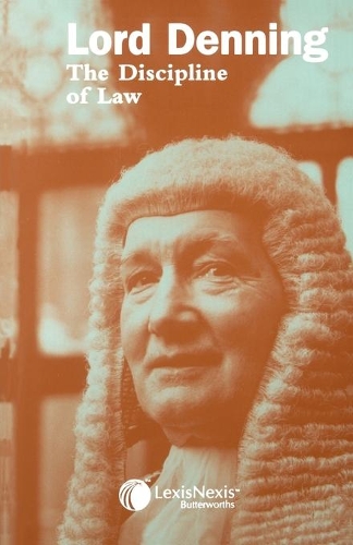 Бумажная книга «The Discipline of Law», автор Альфред Деннинг - фото №1