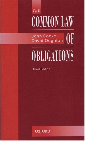 Бумажная книга «The Common Law of Obligations», автор Джон Кук - фото №1