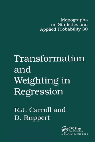 [object Object] «Transformation and Weighting in Regression», авторов Дэвид Рупперт, Рэймонд Дж. Кэрролл - фото №1