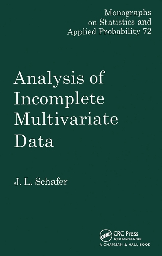 [object Object] «Analysis of Incomplete Multivariate Data», автор Дж.Л. Шафер - фото №1