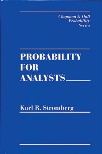 [object Object] «Probability For Analysts», автор Карл Стромберг - фото №1