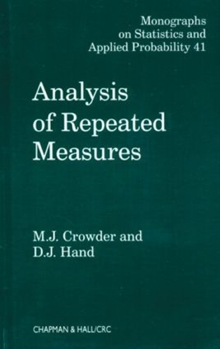 Бумажная книга «Analysis of Repeated Measures», автор Мартин Дж. Краудер - фото №1