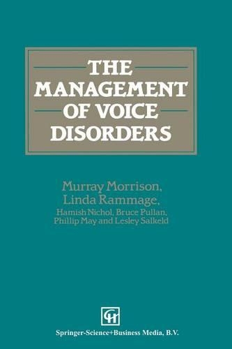Бумажная книга «The Management of Voice Disorders», авторов Хэмиш Никол, Линда Рэммидж, М. Д. Моррисон - фото №1