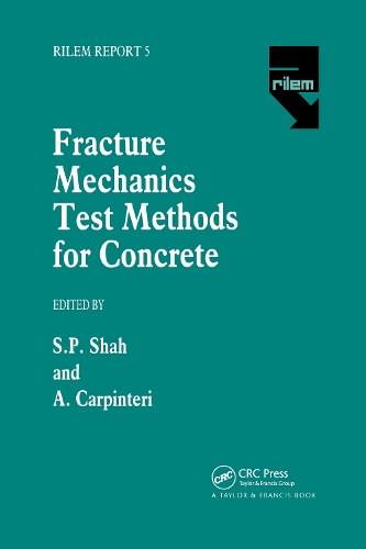 Бумажная книга «Fracture Mechanics Test Methods For Concrete» - фото №1