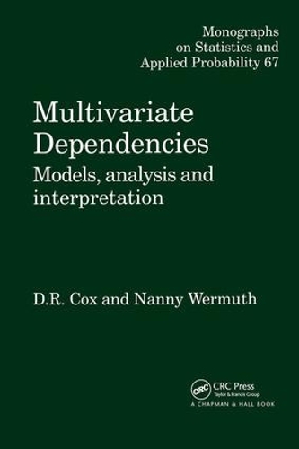 [object Object] «Multivariate Dependencies: Models, Analysis and Interpretation», авторів Д.Р. Кокс, Ненні Вермут - фото №1
