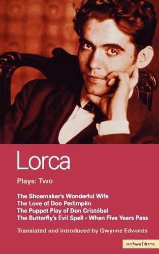 Паперова книга «Lorca Plays: 2: Shoemaker's Wife;Don Perlimplin;Puppet Play of Don Christobel;Butterfly's Evil Spell;When 5 Years», автор Федеріко Гарсіа Лорка - фото №1