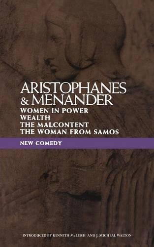 Бумажная книга «New Comedy: Women in Power; Wealth; The Malcontent; The Woman from Samos» - фото №1