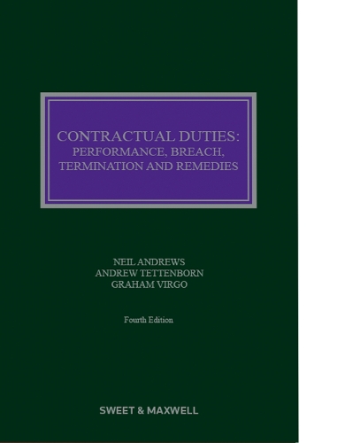 Паперова книга «Contractual Duties: Performance, Breach, Termination and Remedies», авторів Ендрю Теттенборн, Грем Вірго, Ніл Ендрюс - фото №1