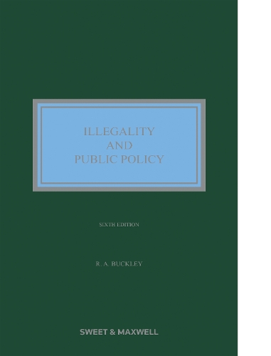 Паперова книга «Illegality and Public Policy», автор Річард А. Баклі - фото №1