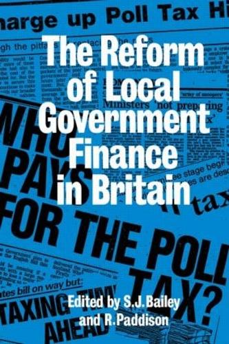 Бумажная книга «Reform of Local Government Finance in Britain», авторов Ронан Пэддисон, С. Дж. Бейли - фото №1