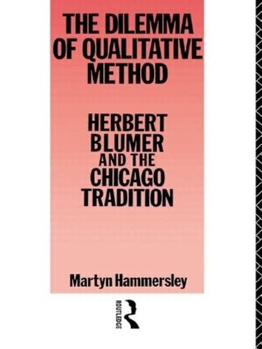 Бумажная книга «Dilemma Qualitative Method», автор Мартин Хаммерсли - фото №1
