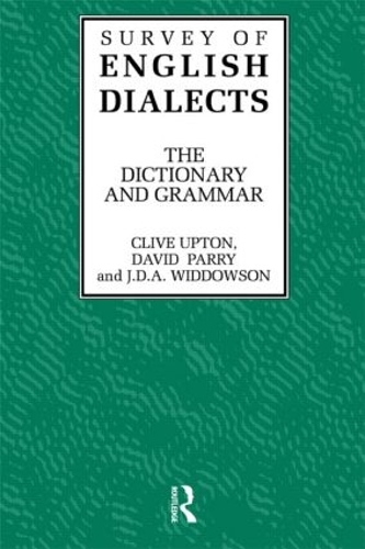 Бумажная книга «Survey of English Dialects», авторов Клайв Аптон, Дэвид Пэрри, Джон Уиддоусон - фото №1