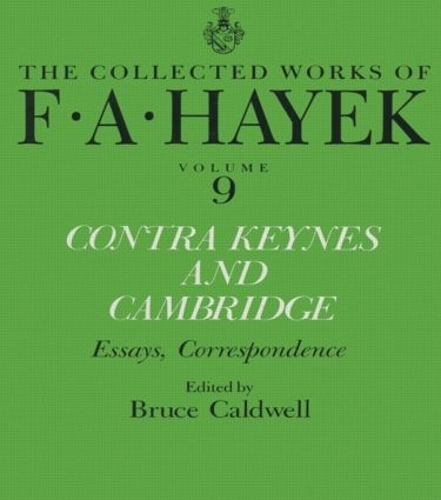 Паперова книга «Contra Keynes and Cambridge: Essays, Correspondence», автор Ф.А. Хайєк - фото №1