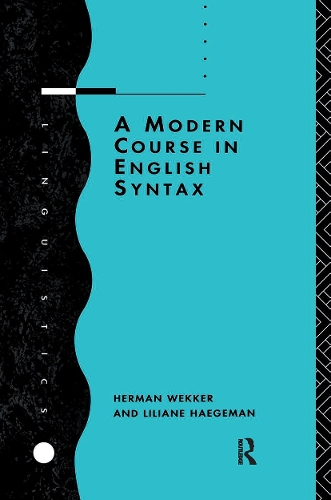 Паперова книга «A Modern Course in English Syntax», автор Герман Веккер - фото №1